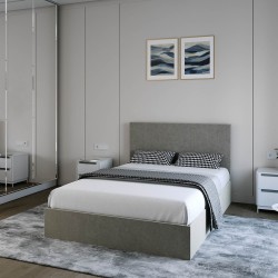 Кровать HOBEL B1 140X200 LIGHT CAPPUCCINO LEONARDO 4 (5) 