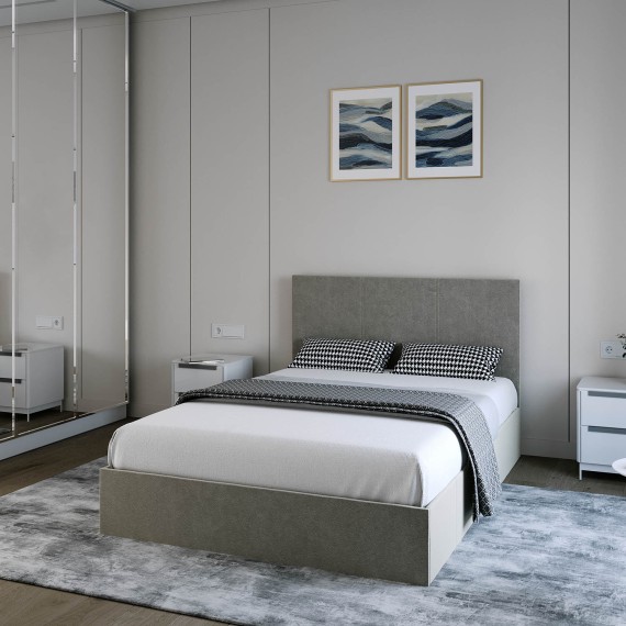 Кровать HOBEL B1 140X200 LIGHT CAPPUCCINO LEONARDO 4 (5) 