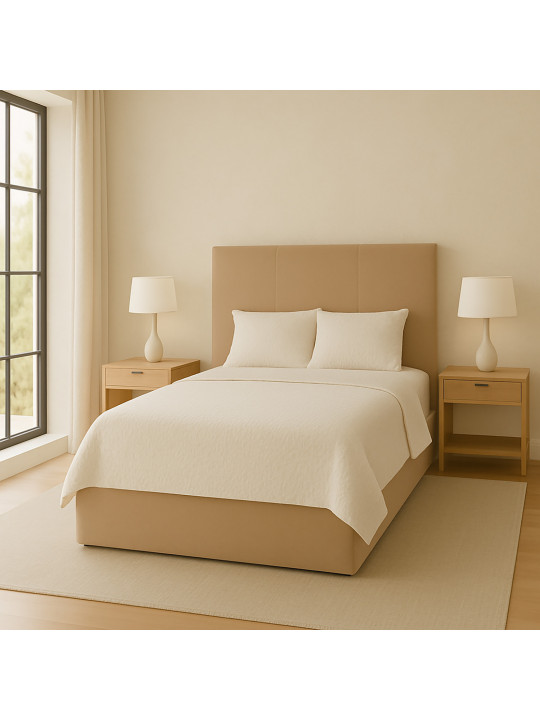 Кровать HOBEL B1 140X200 LIGHT CAPPUCCINO VIVALDI 4 (5) 