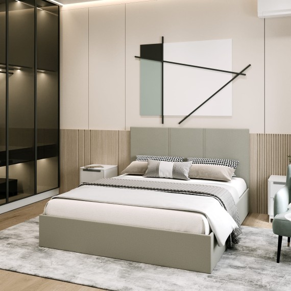 Bed HOBEL B1 160X200 LIGHT CAPPUCCINO VIVALDI 4 (4) 