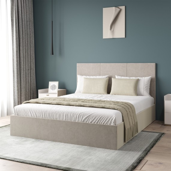 Մահճակալ HOBEL B1 180X200 LIGHT CAPPUCCINO LEONARDO 4 (5) 