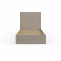 Bed HOBEL B1 90X200 LIGHT CAPPUCCINO LEONARDO 4 (4) 