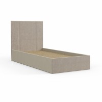 Bed HOBEL B1 90X200 LIGHT CAPPUCCINO LEONARDO 4 (4) 