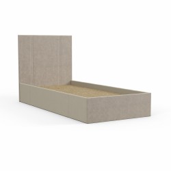 Bed HOBEL B1 90X200 LIGHT CAPPUCCINO LEONARDO 4 (4) 