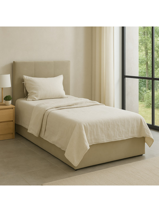 Bed HOBEL B1 90X200 LIGHT CAPPUCCINO VIVALDI 4 (4) 