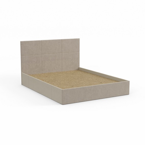 Кровать HOBEL B2 160X200 GOLD/LIGHT BROWN LEONARDO 4 (5) 