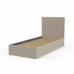 Bed HOBEL B2 90X200 GOLD/LIGHT BROWN LEONARDO 4 (4) 