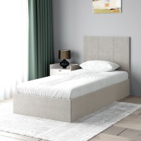 Bed HOBEL B2 90X200 GOLD/LIGHT BROWN LEONARDO 4 (4) 
