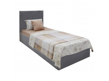 Bed HOBEL B2 90X200 GREY VIVALDI 7 (3) 