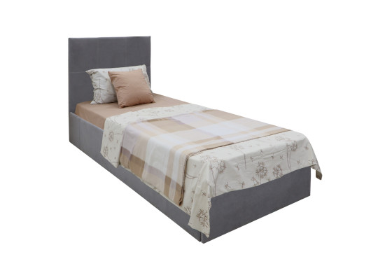 Bed HOBEL B2 90X200 GREY VIVALDI 7 (3) 