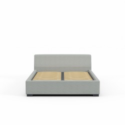 Bed HOBEL COZY 160X200 LIGHT GREY BEATTO 1067 (5) 