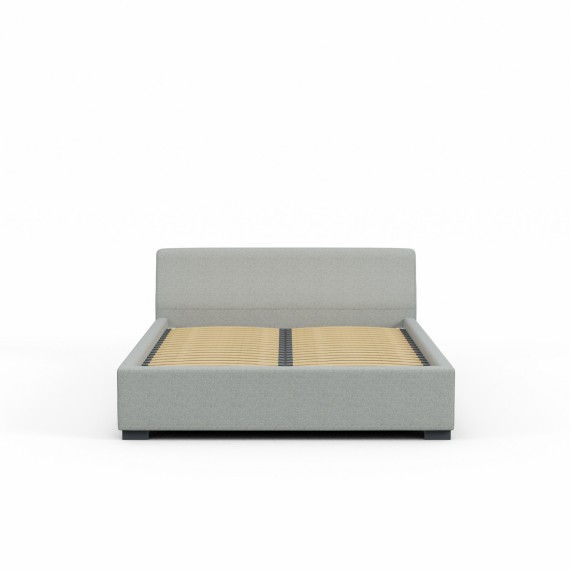 Кровать HOBEL COZY 160X200 LIGHT GREY BEATTO 1067 (5) 