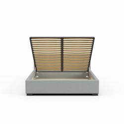 Bed HOBEL COZY 160X200 LIGHT GREY BEATTO 1067 (5) 