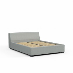 Bed HOBEL COZY 160X200 LIGHT GREY BEATTO 1067 (5) 