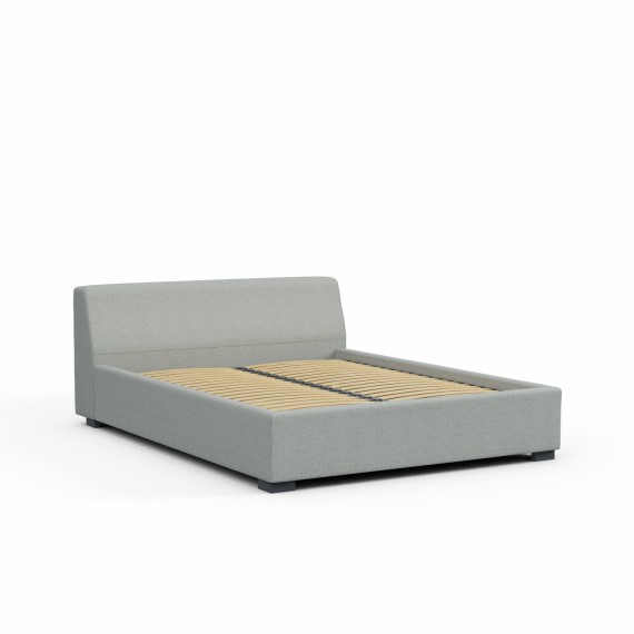 Кровать HOBEL COZY 160X200 LIGHT GREY BEATTO 1067 (5) 