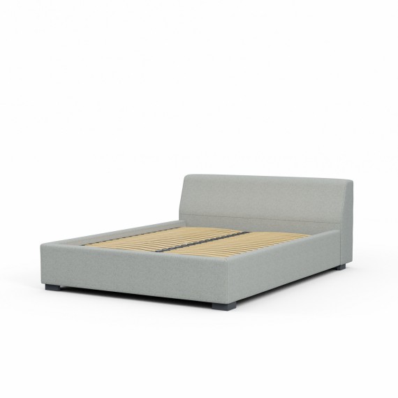 Кровать HOBEL COZY 160X200 LIGHT GREY BEATTO 1067 (5) 