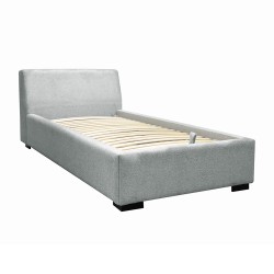 Bed HOBEL COZY 90X200 LIGHT GREY BEATTO 1067 (5) 