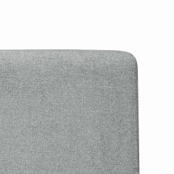 Bed HOBEL COZY 90X200 LIGHT GREY BEATTO 1067 (5) 