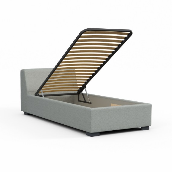 Մահճակալ HOBEL COZY 90X200 LIGHT GREY BEATTO 1067 (5) 