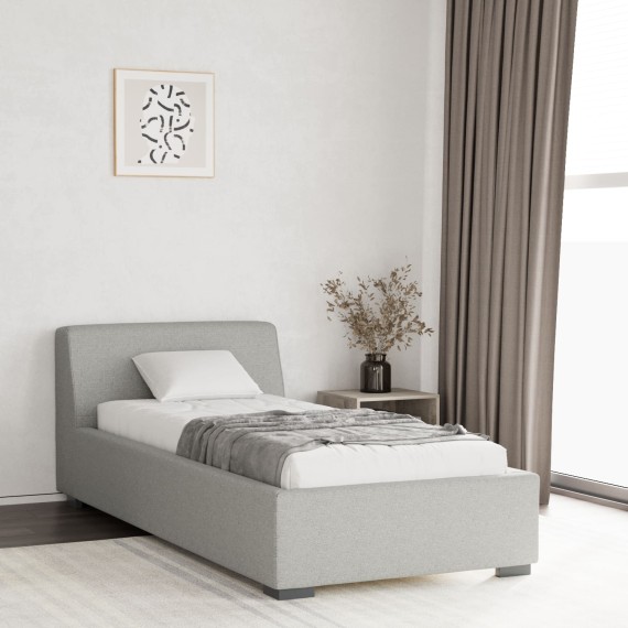 Մահճակալ HOBEL COZY 90X200 LIGHT GREY BEATTO 1067 (5) 