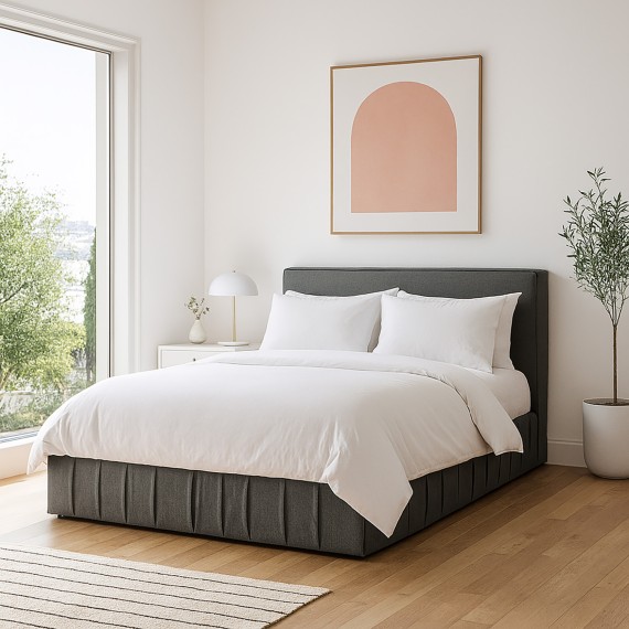 Bed HOBEL DAYSON 180X200 GREY ASTERI 5 (6) 