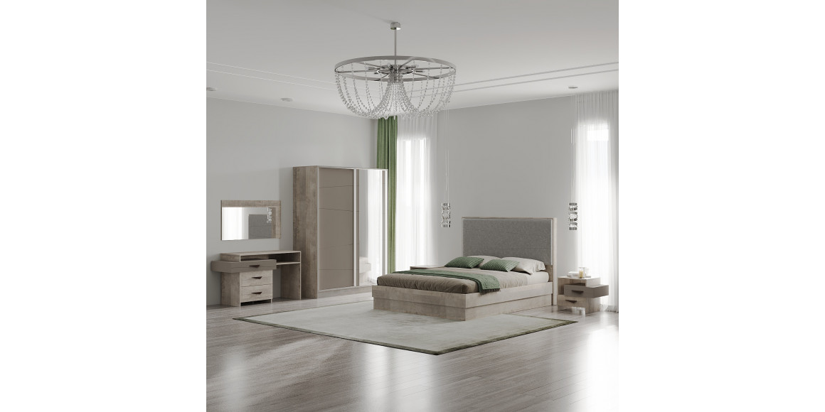 Спальный гарнитур HOBEL EX-A62 CL/08 K355/BS687 (17) 