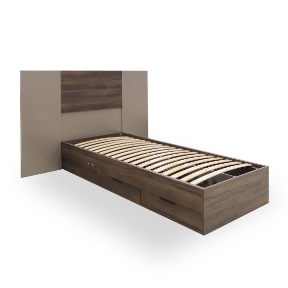 Bed HOBEL EX-E20 90X200 6299/K537 (9) 