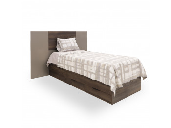 Bed HOBEL EX-E20 90X200 6299/K537 (9) 