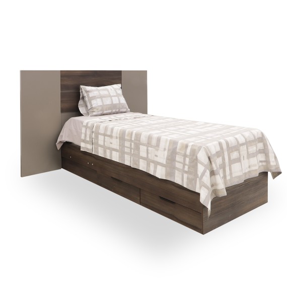 Bed HOBEL EX-E20 90X200 6299/K537 (9) 
