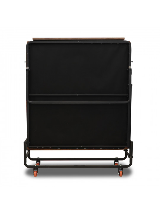 Bed HOBEL FOLDING BED 90X190 BLACK METAL/BROWN (1) 