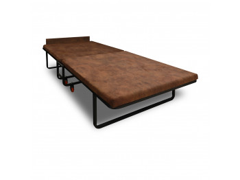 Кровать HOBEL FOLDING BED 90X190 BLACK METAL/BROWN (1) 