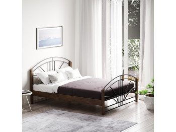 Bed HOBEL RAINBOW-133 160X200 BROWN PIGMENT (4) 