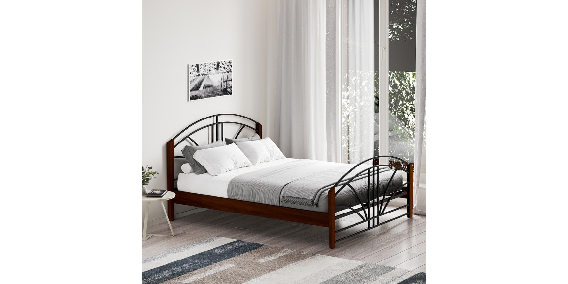 Bed HOBEL RAINBOW-133 160X200 OLD OAK (4) 