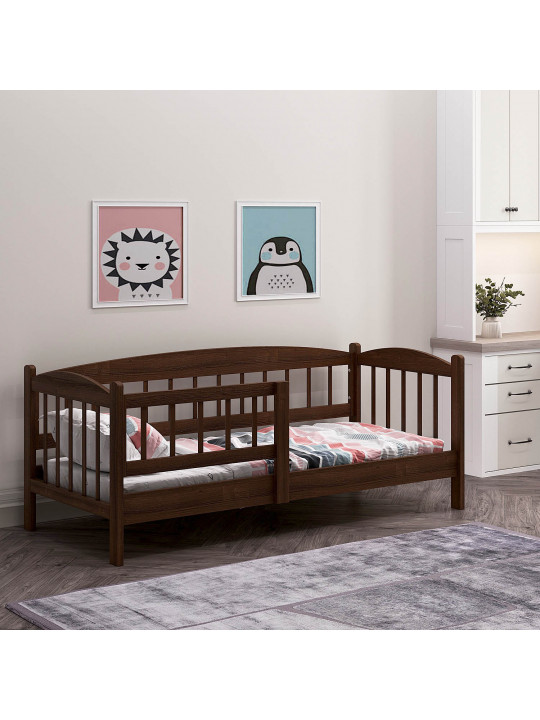 Bed for children HOBEL TEDDY 80X190 OAK PIGMENT (4) 