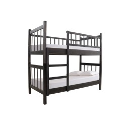 Bed for children HOBEL TWO-STOREY EX-B53 90X190 CHOCOLATE PIGMENT (7) 
