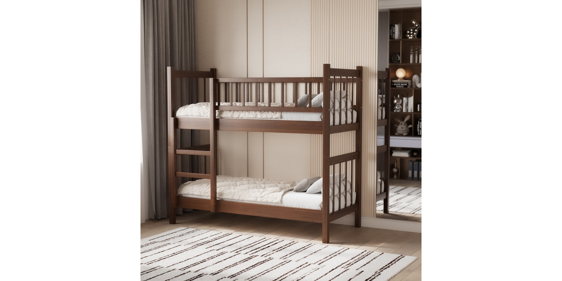 Bed for children HOBEL TWO-STOREY EX-B53 90X190 OAK PIGMENT (7) 