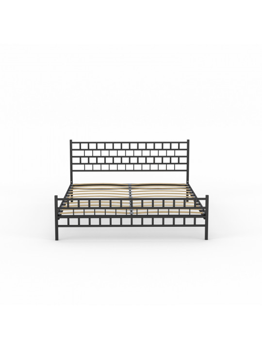 Մահճակալ HOBEL WMX-B-93 160x200 METAL BLACK/BLACK (3) 