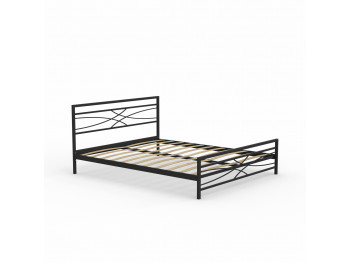 Bed HOBEL WMX-B-97 160x200 METAL BLACK (3) 