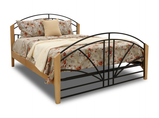 Bed HOBEL RAINBOW-133 160X200 NATURAL (4) 