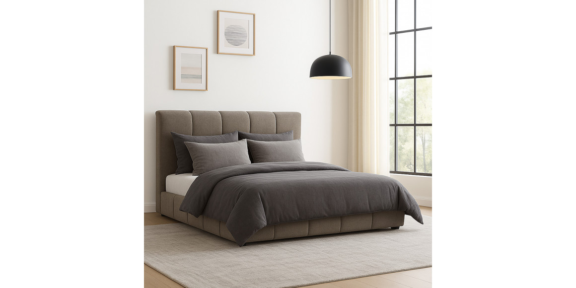 Кровать HOBEL SCANDINAVIA 180X200 BROWN SHO 599-2 (6) 