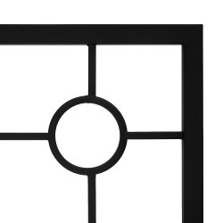 Bed HOBEL SOME CIRCLE 90x200 METAL BLACK/LM (3) 