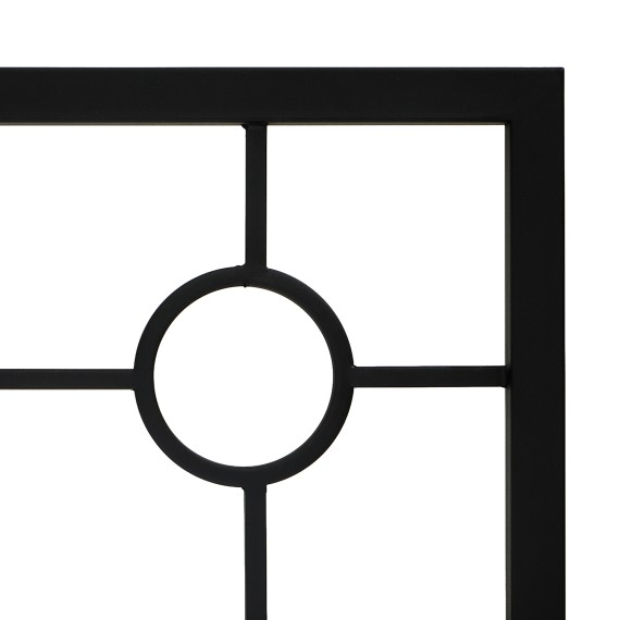 Кровать HOBEL SOME CIRCLE 90x200 METAL BLACK/LM (3) 