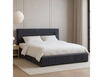 Bed HOBEL TEDDY 180X200 GREY CATALANA 8 (6) 