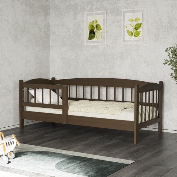 Bed for children HOBEL TEDDY 80X190 DARK CHOCOLATE (4) 