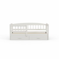 Bed for children HOBEL TEDDY 80X190 WHITE SHELF (5) 