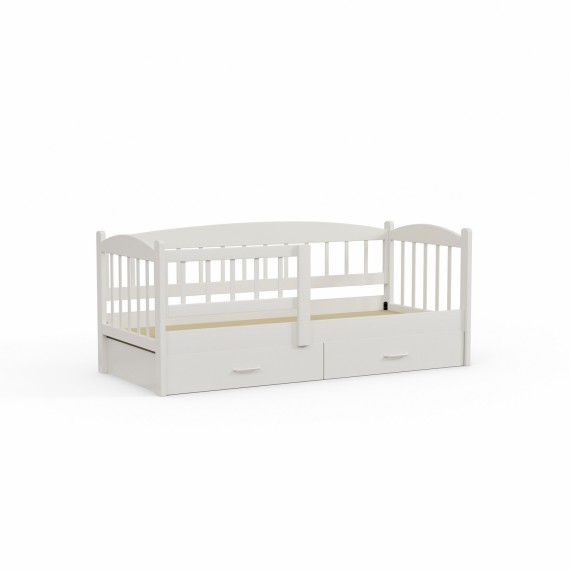 Детский кровать HOBEL TEDDY 80X190 WHITE SHELF (5) 