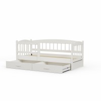 Bed for children HOBEL TEDDY 80X190 WHITE SHELF (5) 