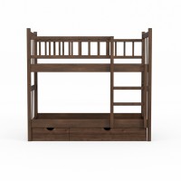 Bed for children HOBEL TWO-STOREY EX-B53 SHELF 90X190 BROWN PIGMENT/K090 (8) 