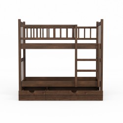 Bed for children HOBEL TWO-STOREY EX-B53 SHELF 90X190 BROWN PIGMENT/K090 (8) 