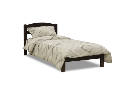 Bed for children HOBEL V-GRAIN-01 80X190 BROWN PIGMENT (3) 